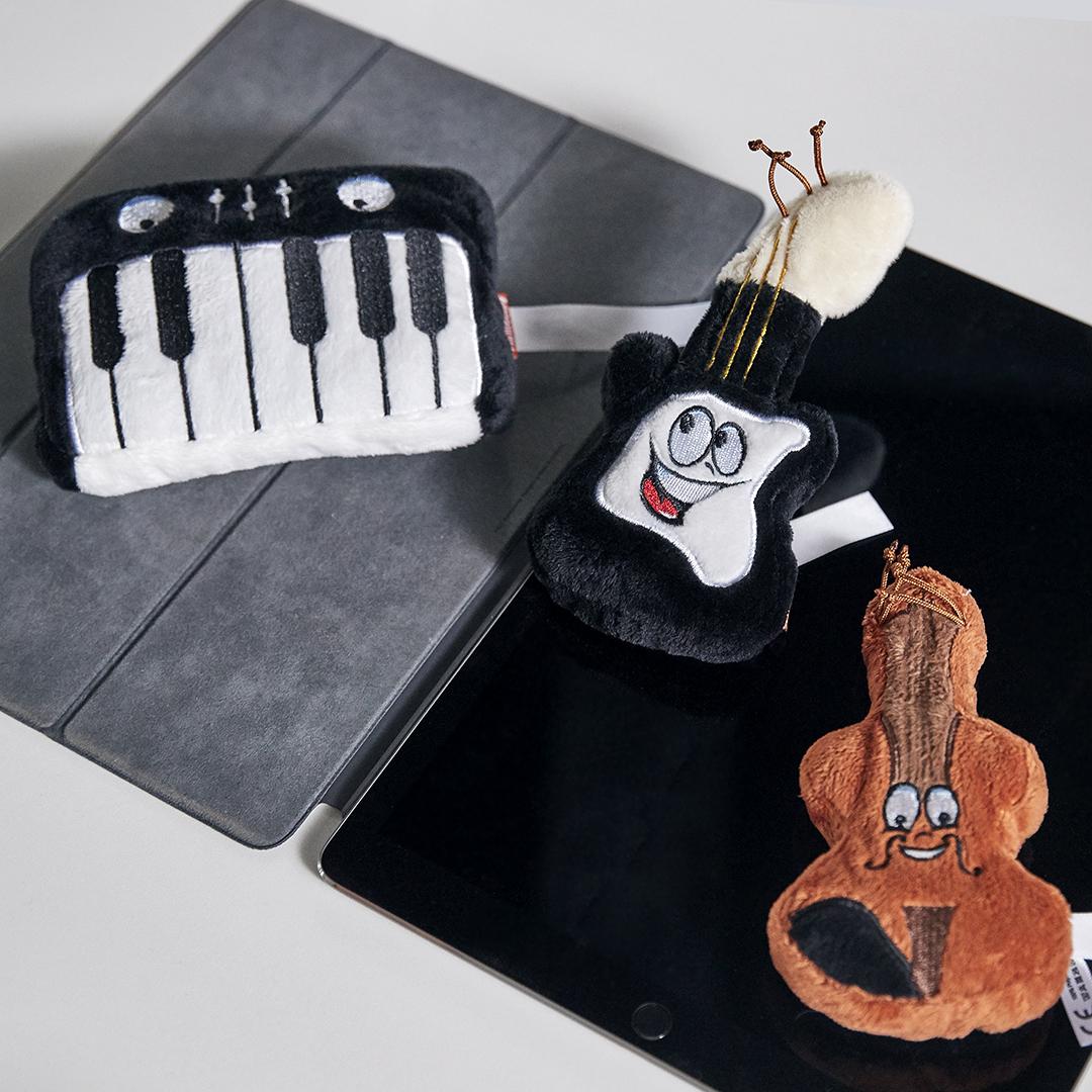 M160641 Black/white - Schmoozies® Keyboard - mbw
